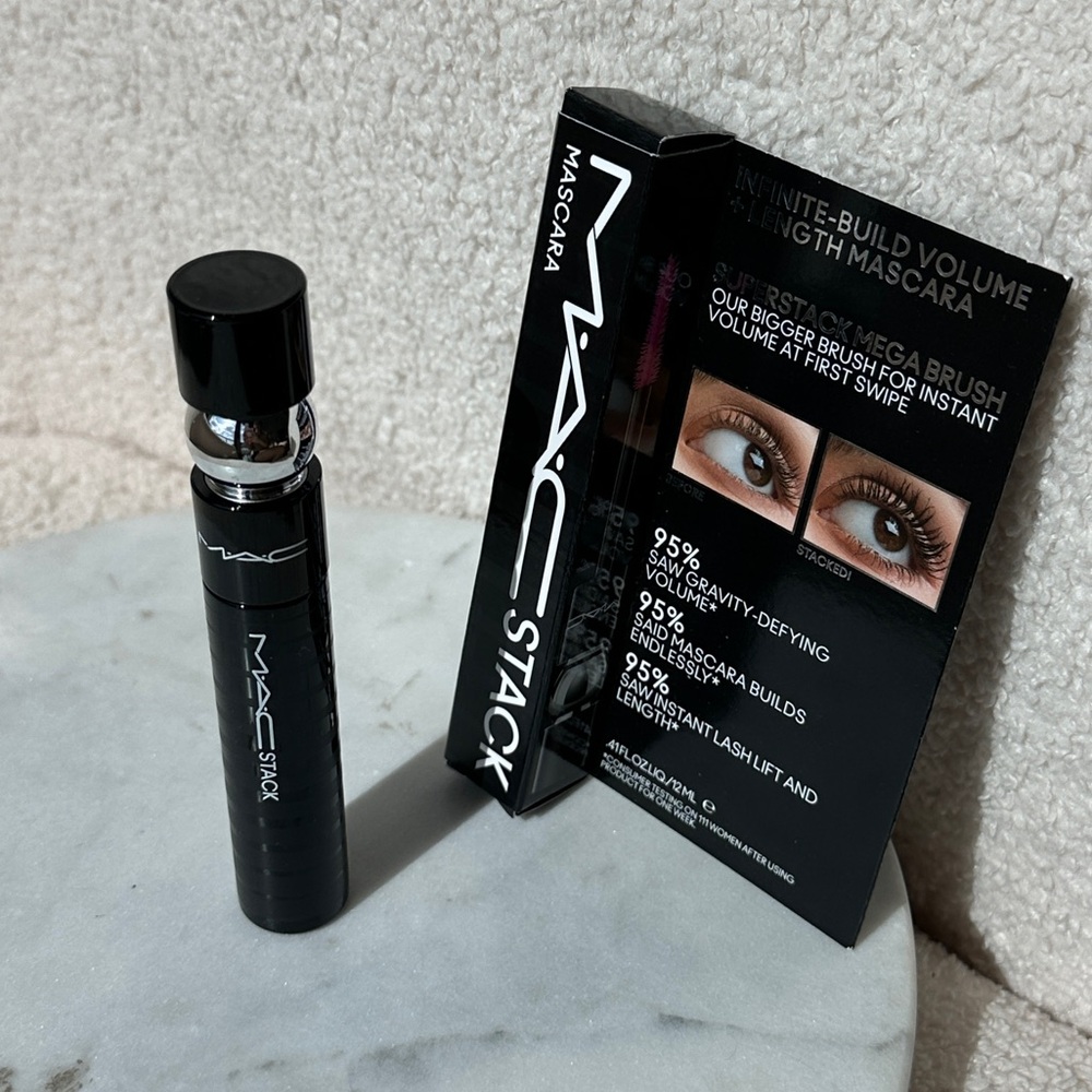 NEW MAC Cosmetics Macstack Mascara Superstack | Black Mega Brush - Picture 4 of 10